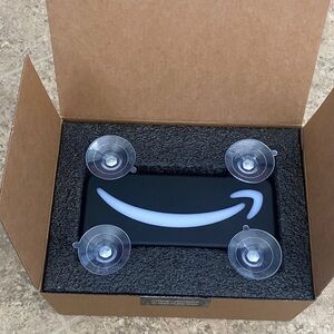 Amazon Black Car Holder with Suction Cups